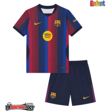 Maillot de foot Barcelona Domicile vêtements enfant 2026-27 Manches Courtes (+ pantalon court)